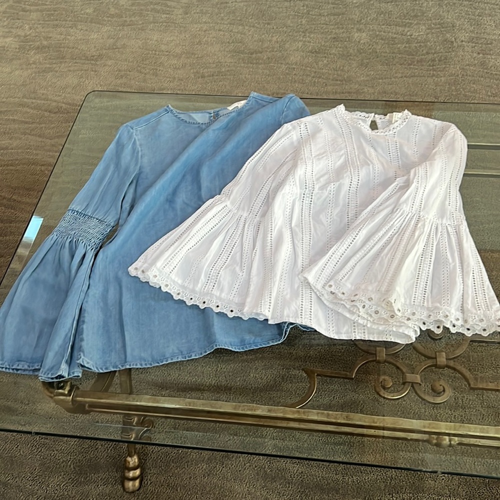 Two tops worn once